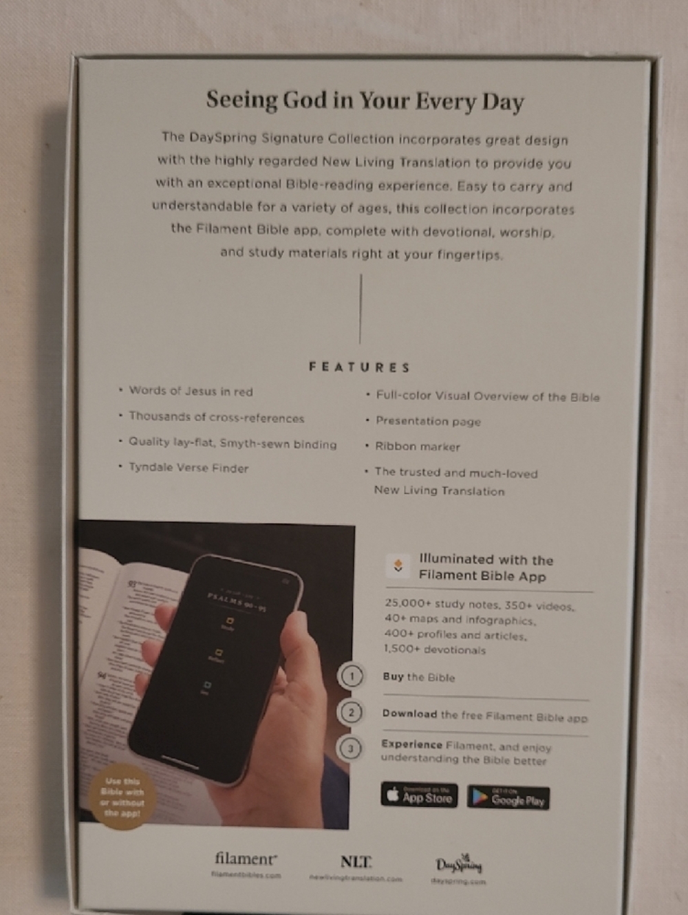 DaySpring Signature Collection Sage Bible - Picture 3 of 4